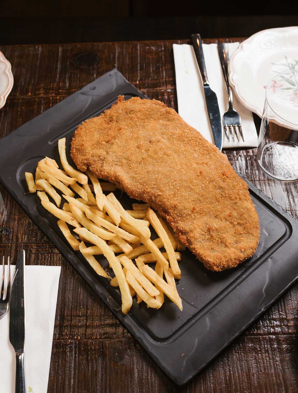 Cachopo de ternera asturiana de Sidreria Villaviciosa